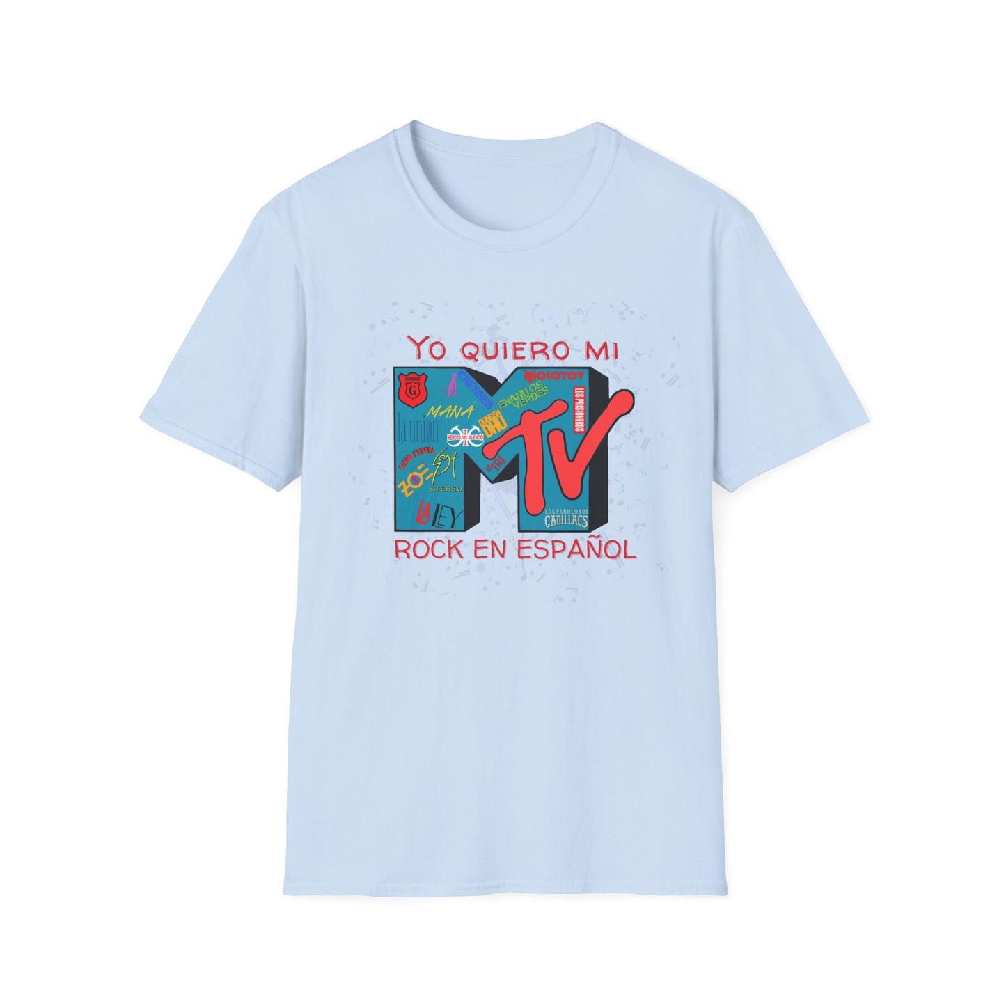 Rock en Espanol MTV - Womens Softstyle T-Shirt (Unisex)