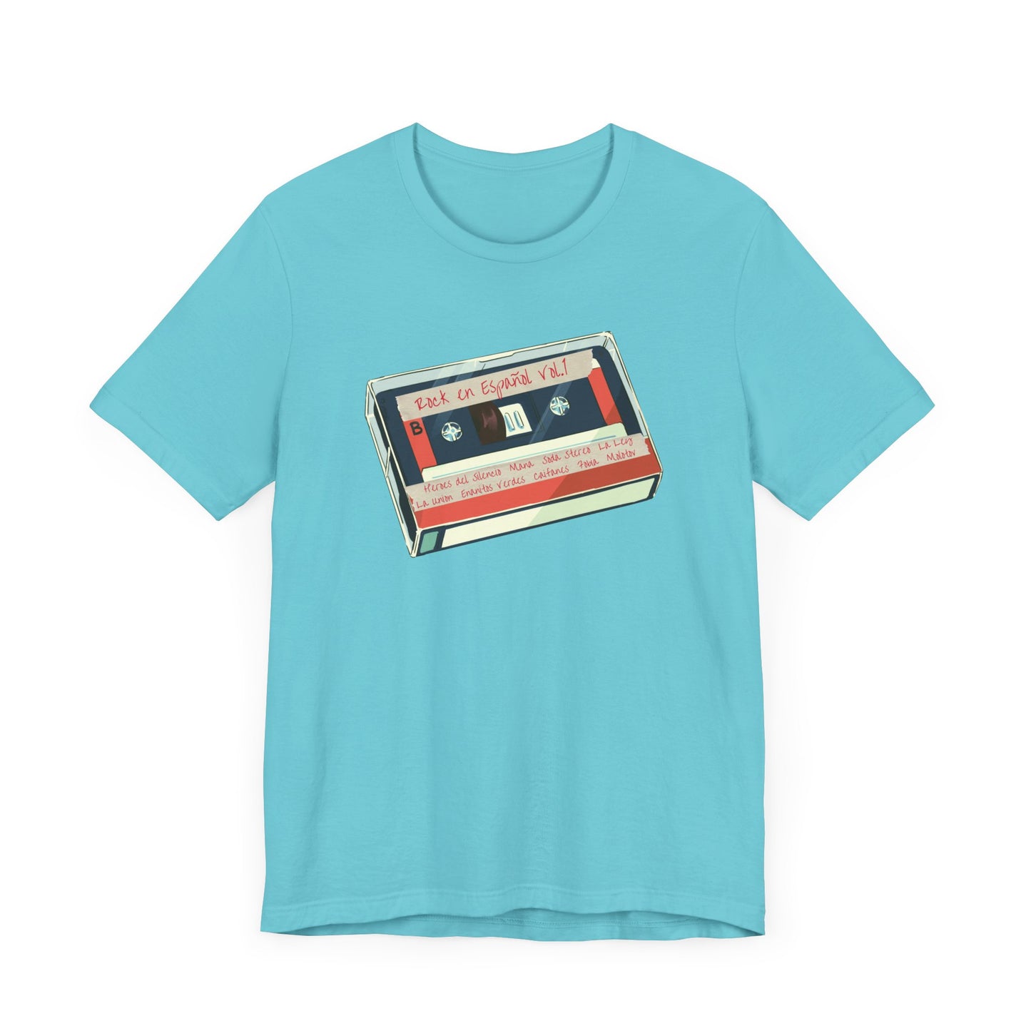 Rock En Español (Fun Colors) - Mens Jersey Short Sleeve Tee