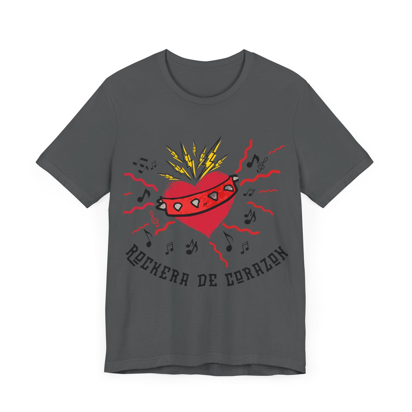 Rockera de Corazon - Women's Unisex Jersey Short Sleeve Tee