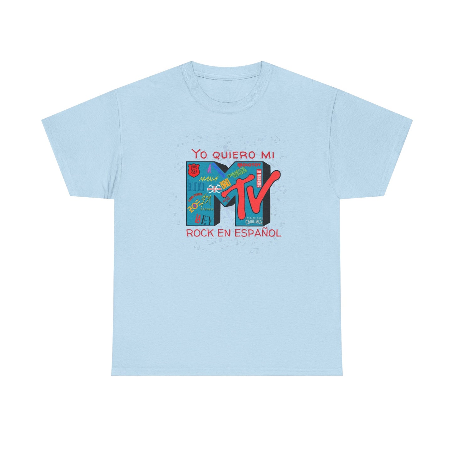 MTV Rock en Espanol - Men's (Unisex) Heavy Cotton Tee
