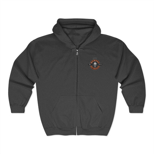 Heroes del Silencio - Biker Club - Men or Women Premium Full Zip Hoodie