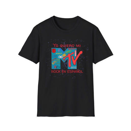 Rock en Espanol MTV - Womens Softstyle T-Shirt (Unisex)