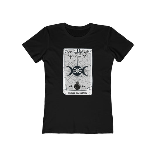 Héroes Del Silencio (La Carta) - Women's The Boyfriend Tee (Petite Size)