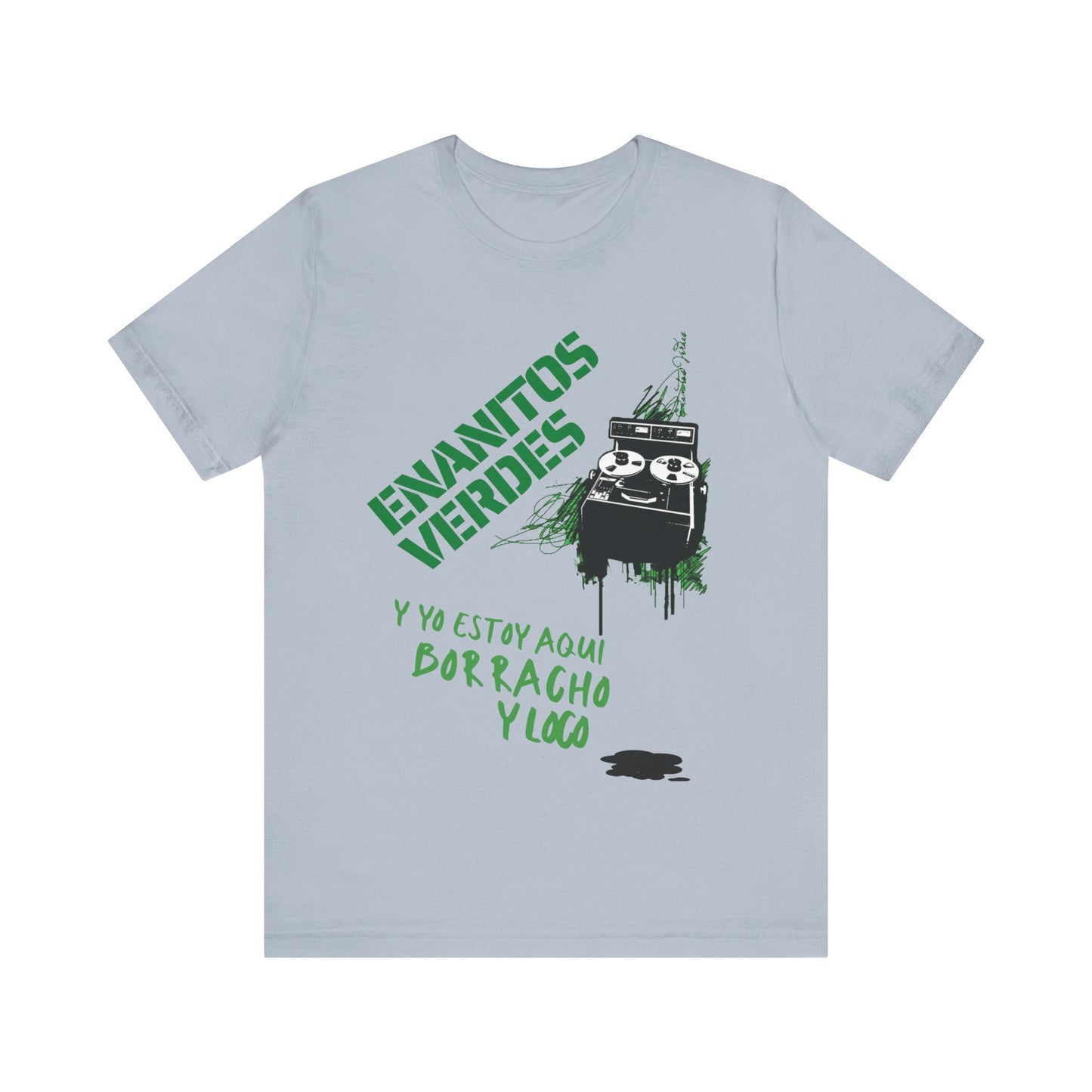 Enanitos Verdes - Borracho y Loco (2) - Men's Jersey Short Sleeve Tee