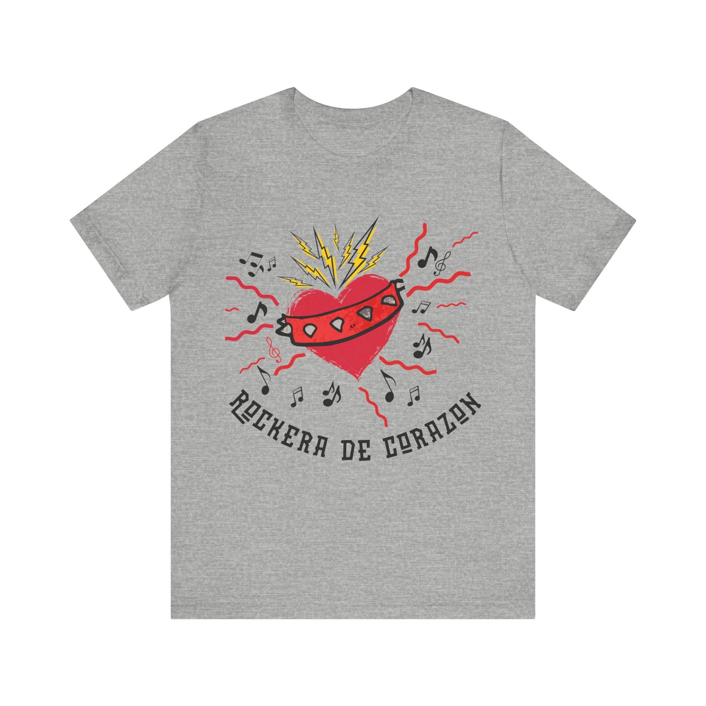 Rockera de Corazon - Women's Unisex Jersey Short Sleeve Tee