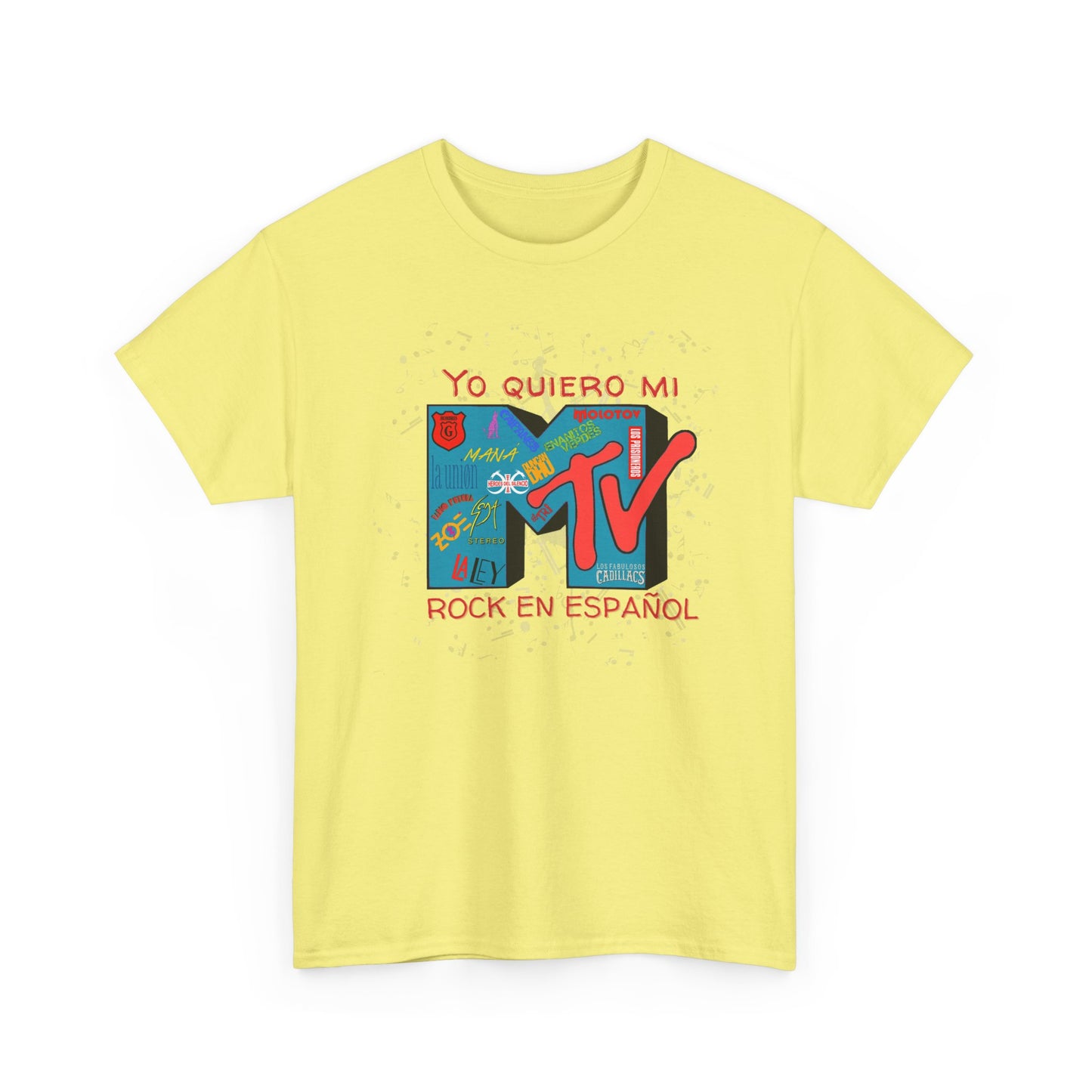 MTV Rock en Espanol - Men's (Unisex) Heavy Cotton Tee