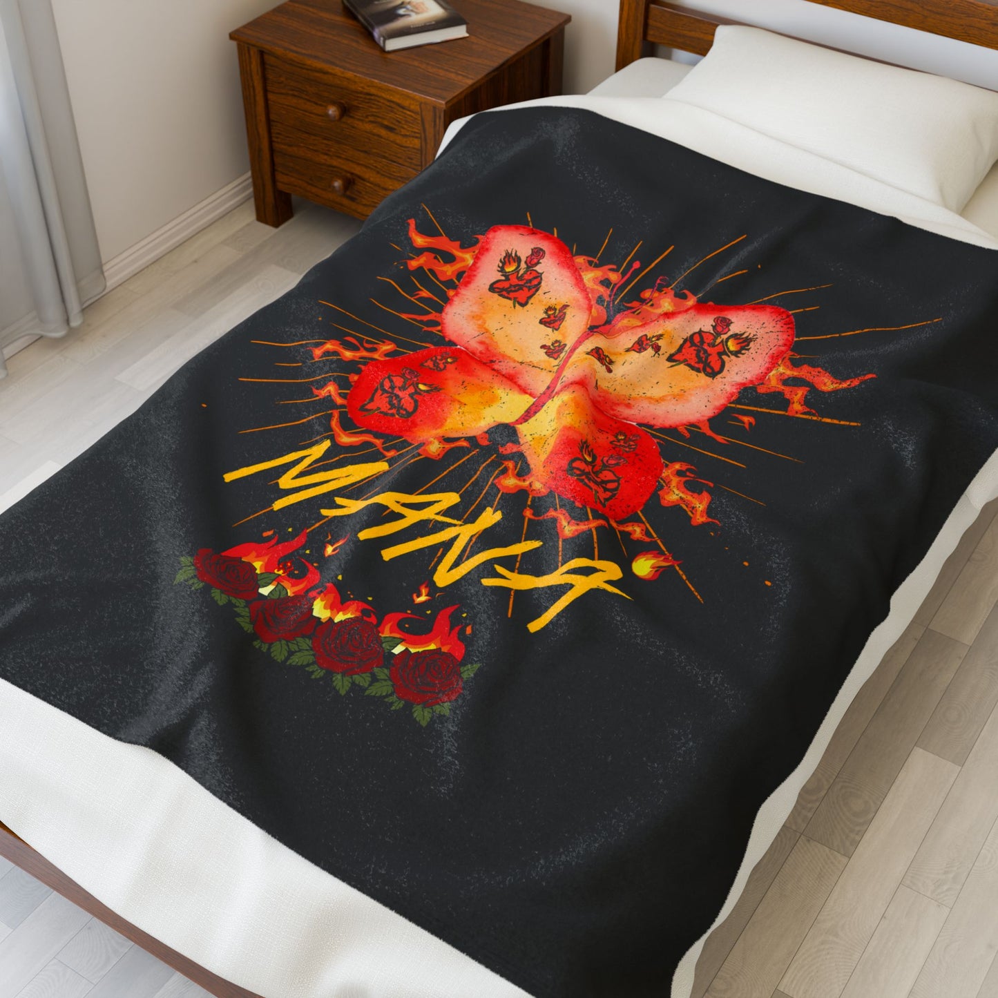 Mana - Velveteen Plush Blanket