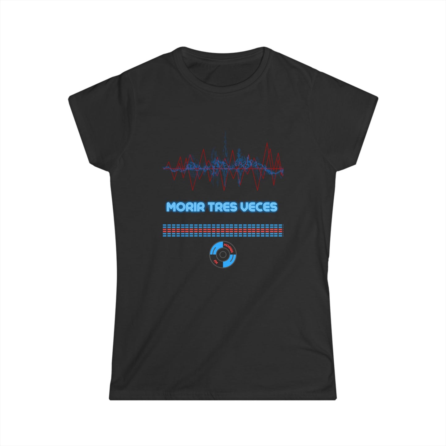Women's Moenia Softstyle Tee - Morir Tres Veces - Black