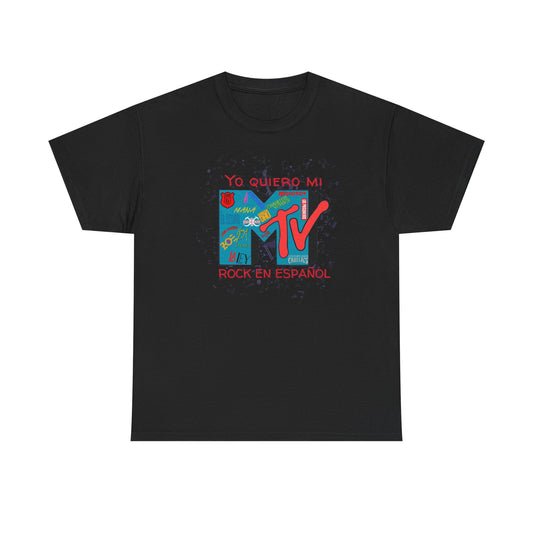 MTV Rock en Espanol - Men's (Unisex) Heavy Cotton Tee