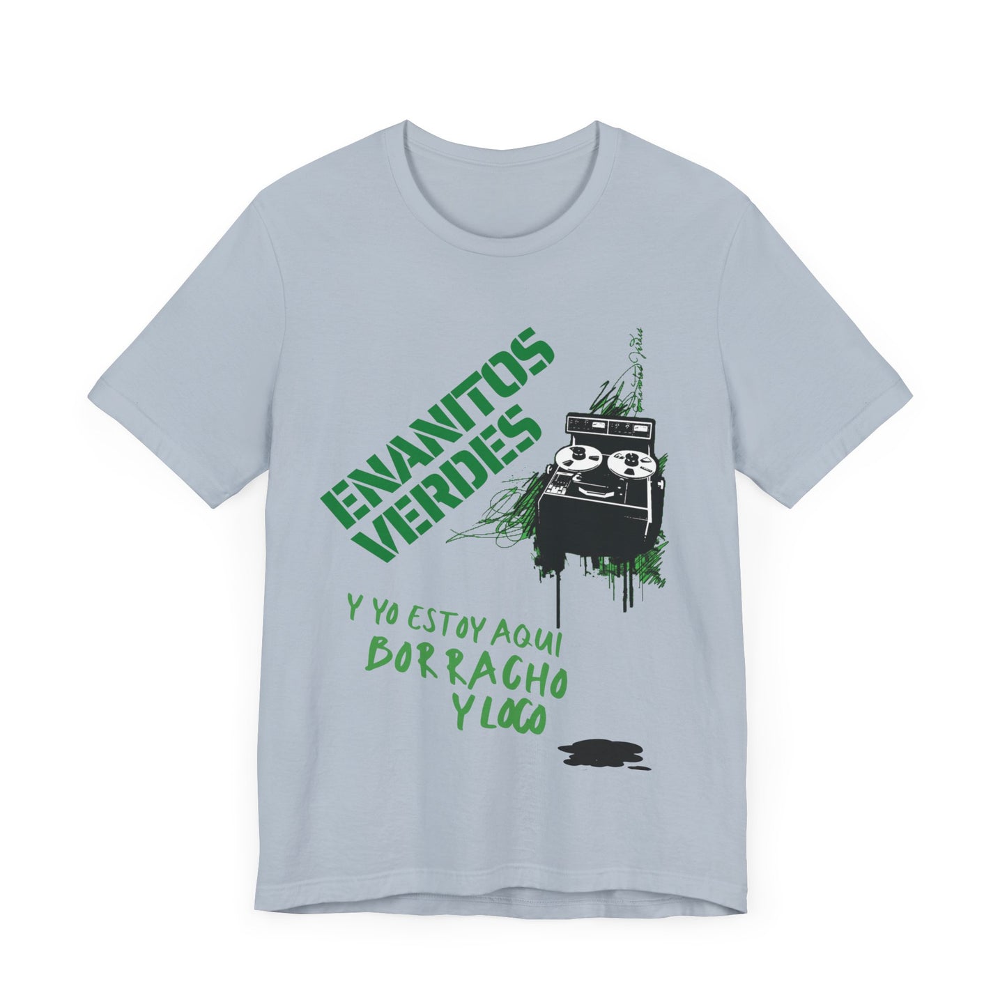 Enanitos Verdes - Borracho y Loco (2) - Men's Jersey Short Sleeve Tee