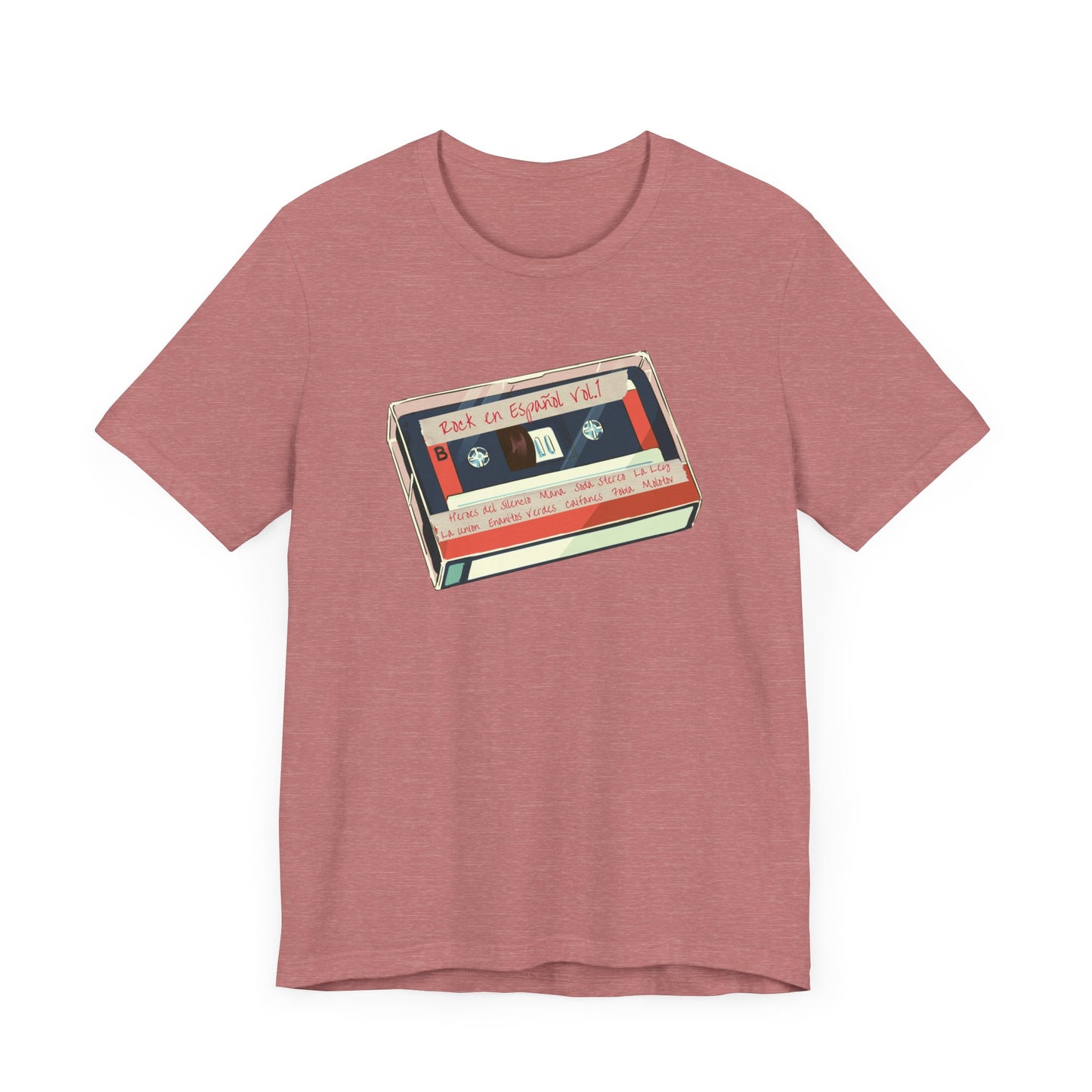 Rock En Español (Fun Colors) - Mens Jersey Short Sleeve Tee