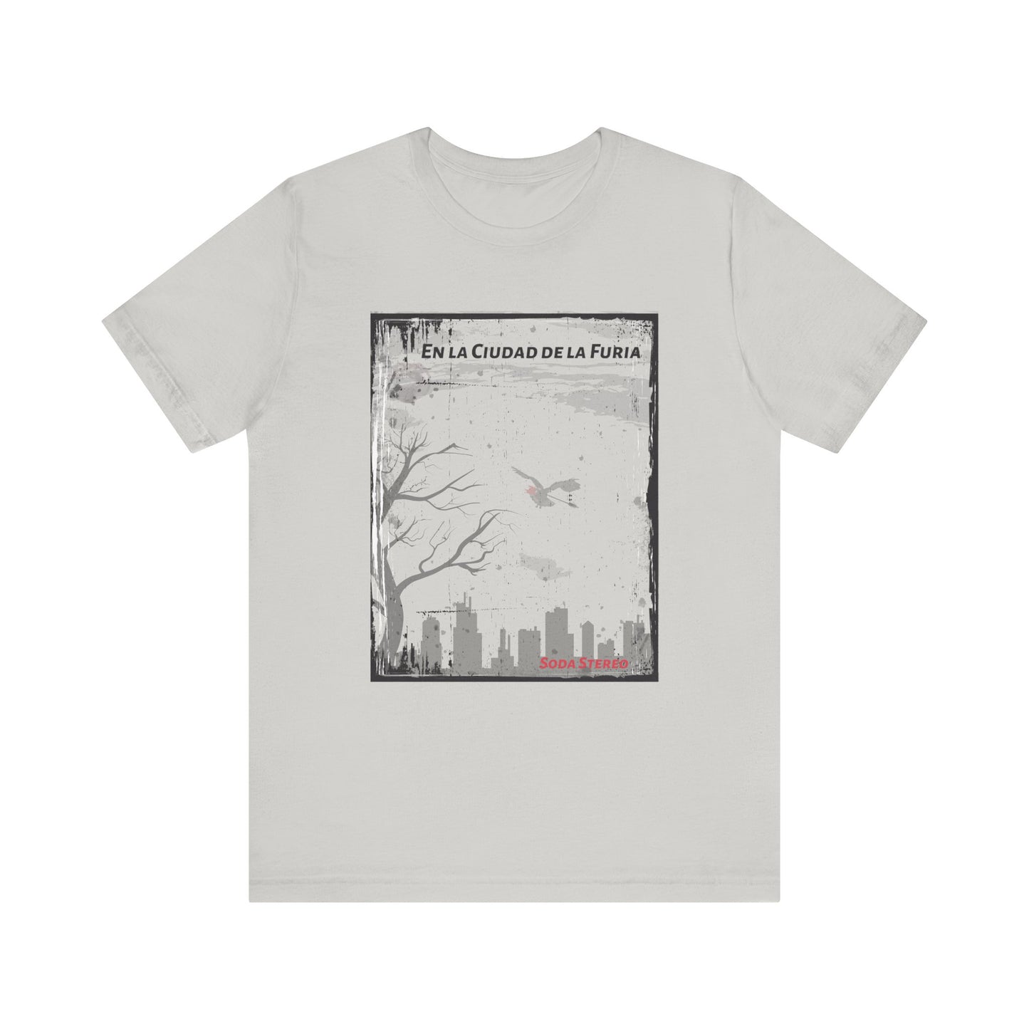 En La Ciudad De La Furia - Soda Stereo - Men's Short Sleeve Tee (Unisex/SlimFit)