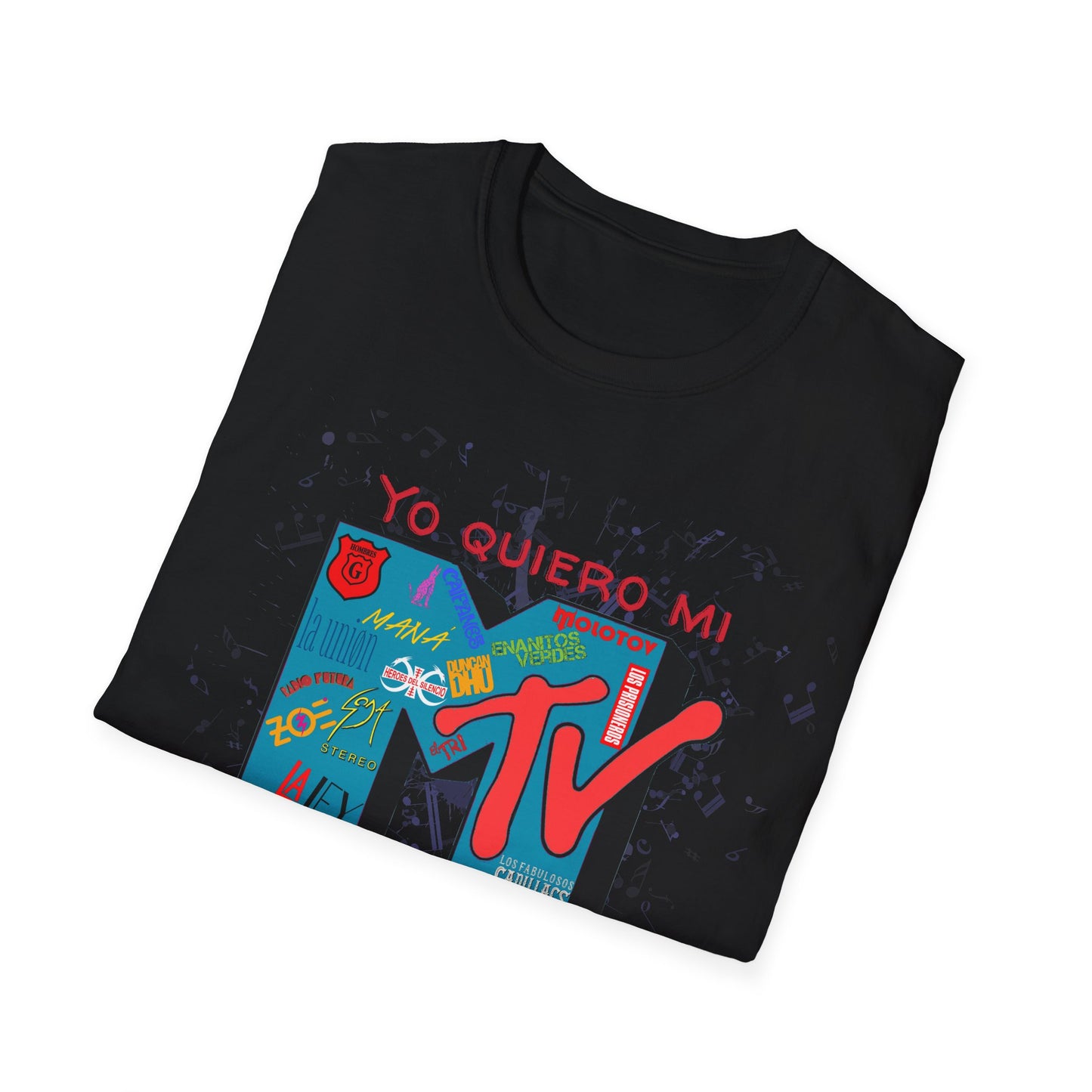 Rock en Espanol MTV - Womens Softstyle T-Shirt (Unisex)