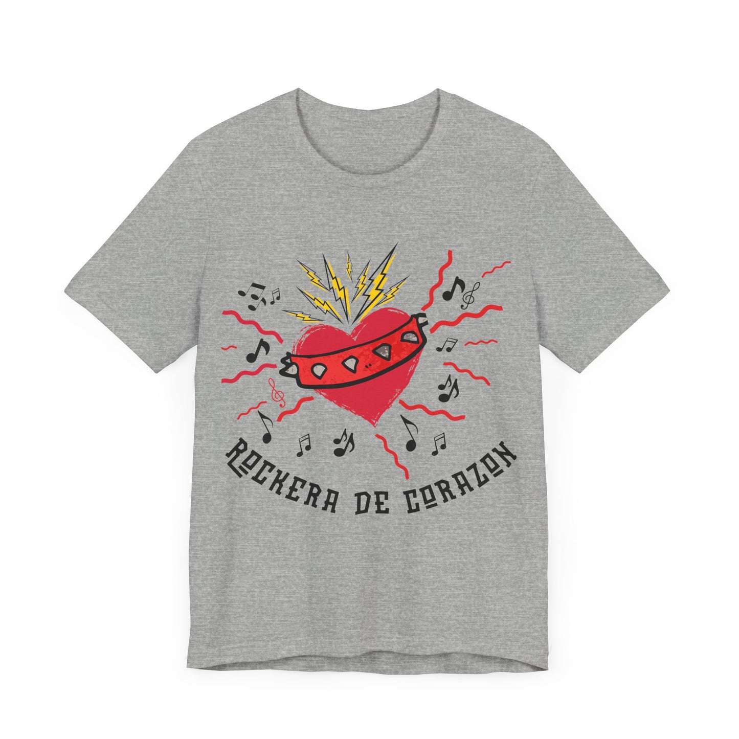 Rockera de Corazon - Women's Unisex Jersey Short Sleeve Tee