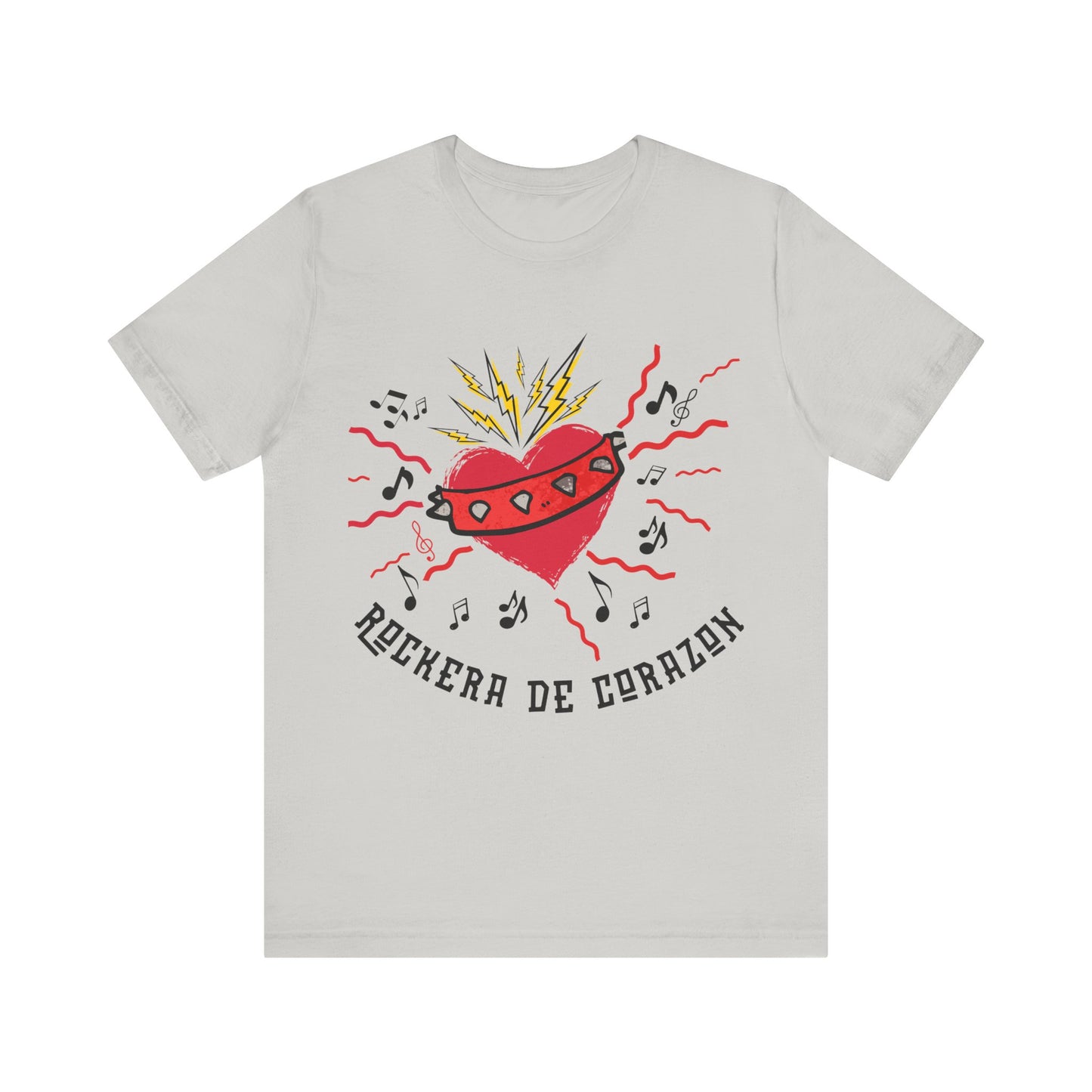 Rockera de Corazon - Women's Unisex Jersey Short Sleeve Tee