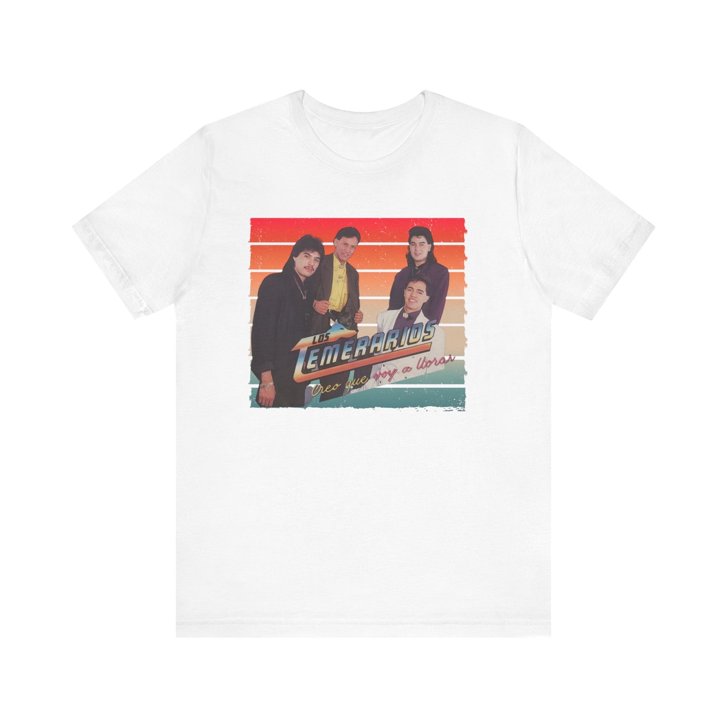 Los Temerarios - Creo que voy a llorar - Men's Short Sleeve Tee