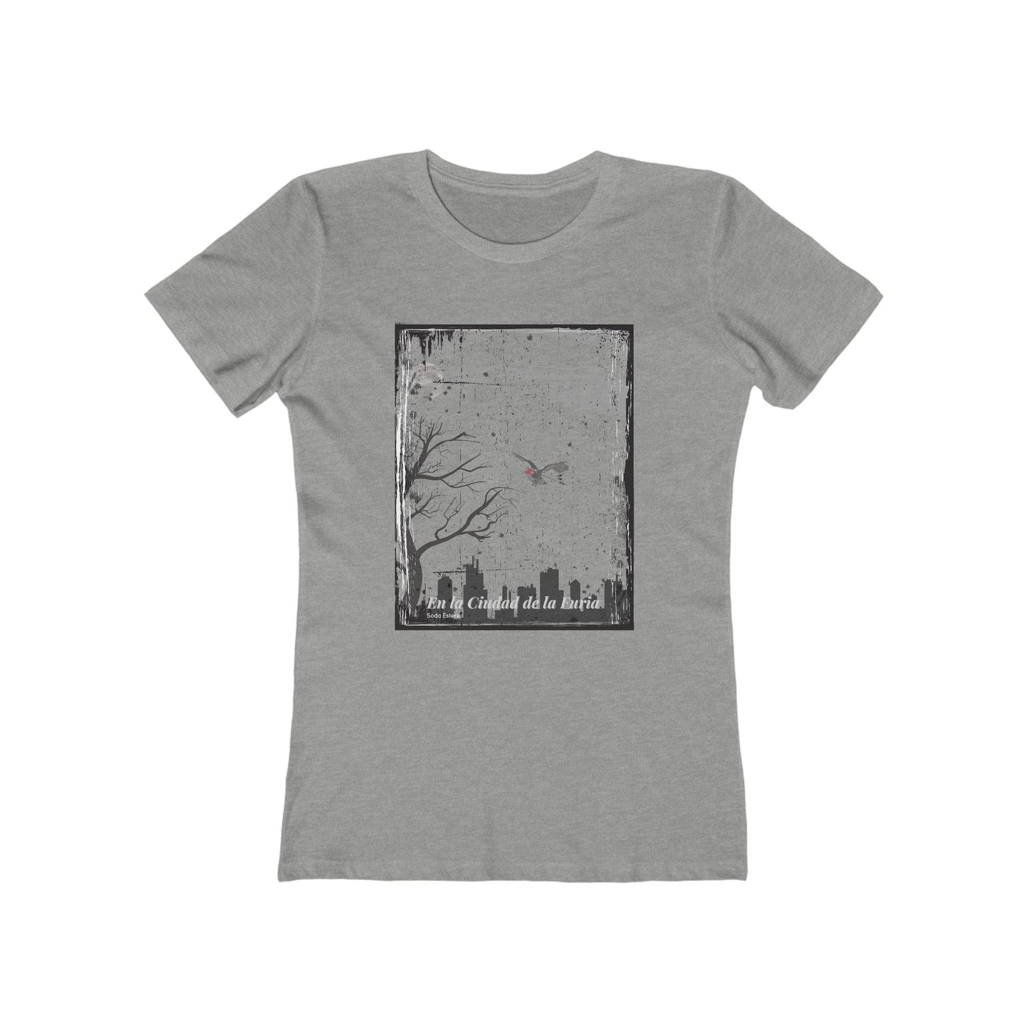 Soda Stereo - En la Ciudad de la Furia - Women's The Boyfriend Tee (Petite Sizes)