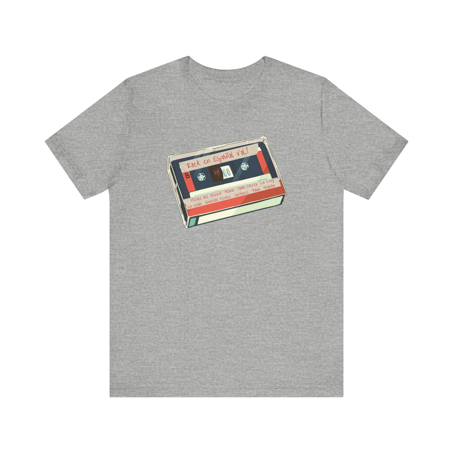 Rock En Español (Fun Colors) - Mens Jersey Short Sleeve Tee
