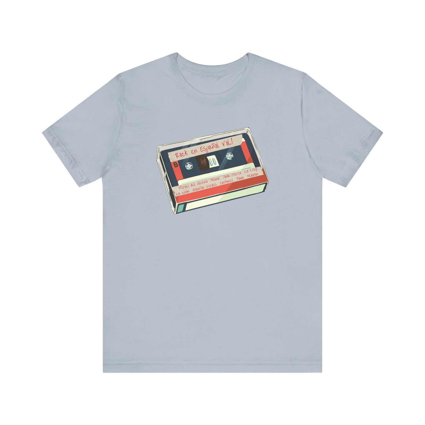 Rock En Español (Fun Colors) - Mens Jersey Short Sleeve Tee