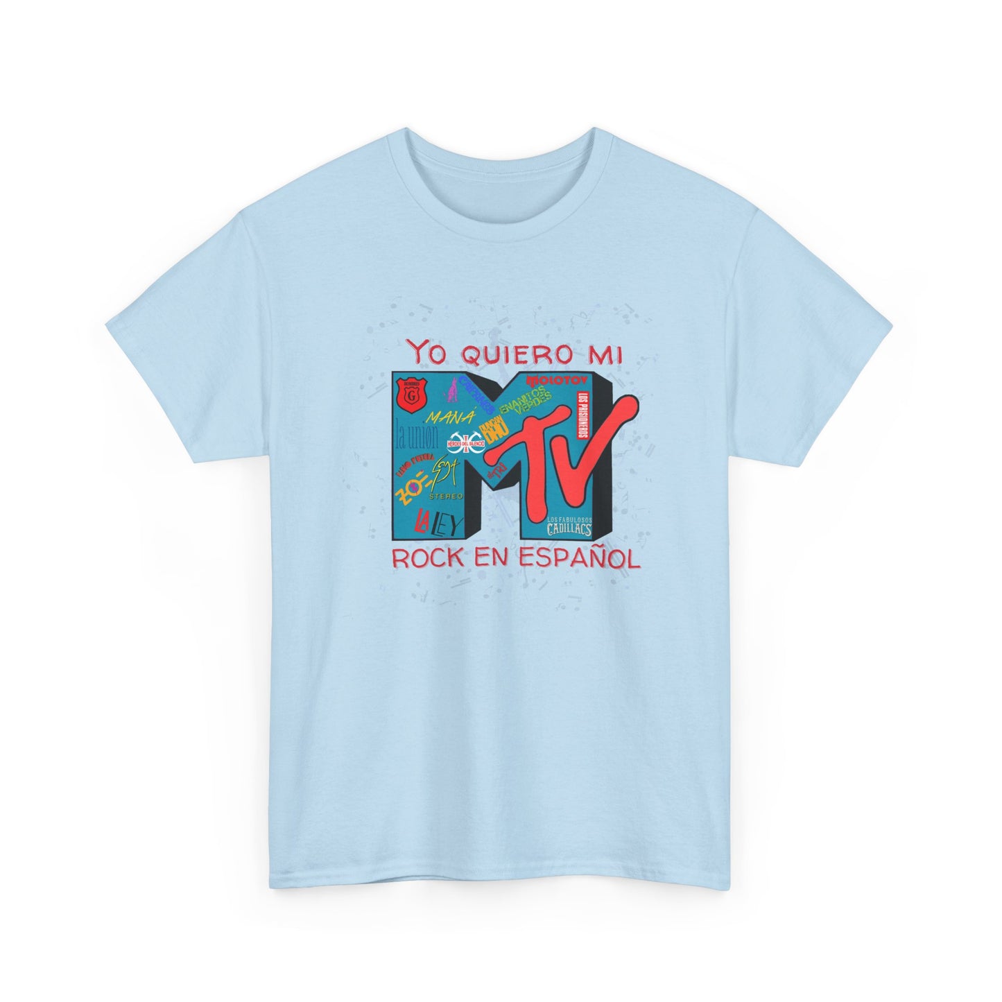 MTV Rock en Espanol - Men's (Unisex) Heavy Cotton Tee
