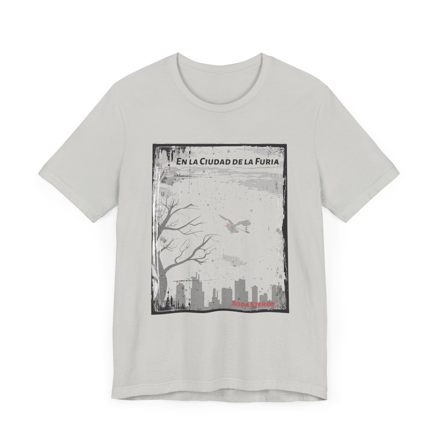 En La Ciudad De La Furia - Soda Stereo - Men's Short Sleeve Tee (Unisex/SlimFit)