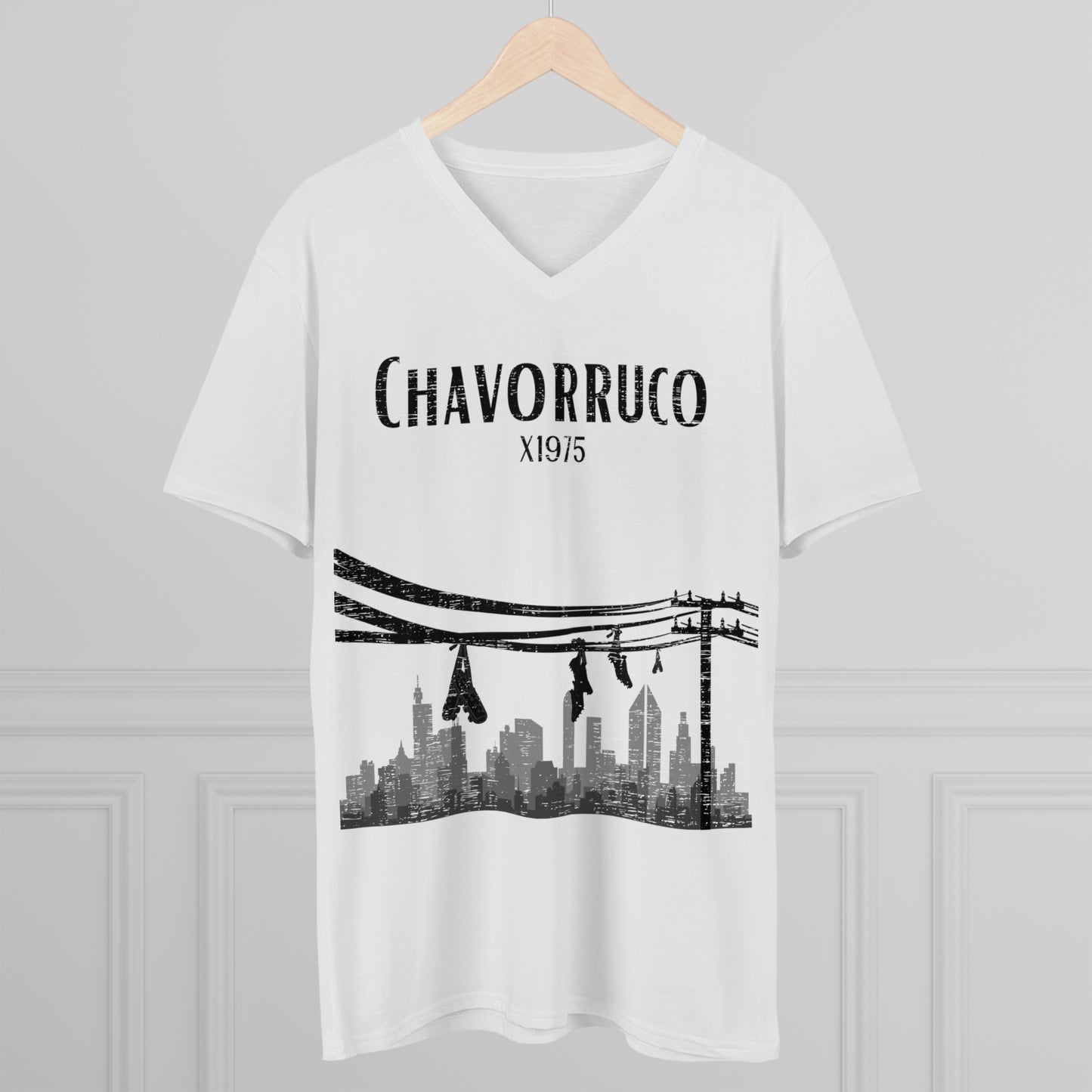 Chavorruco - City Life - Men's Lightweight V-Neck Tee