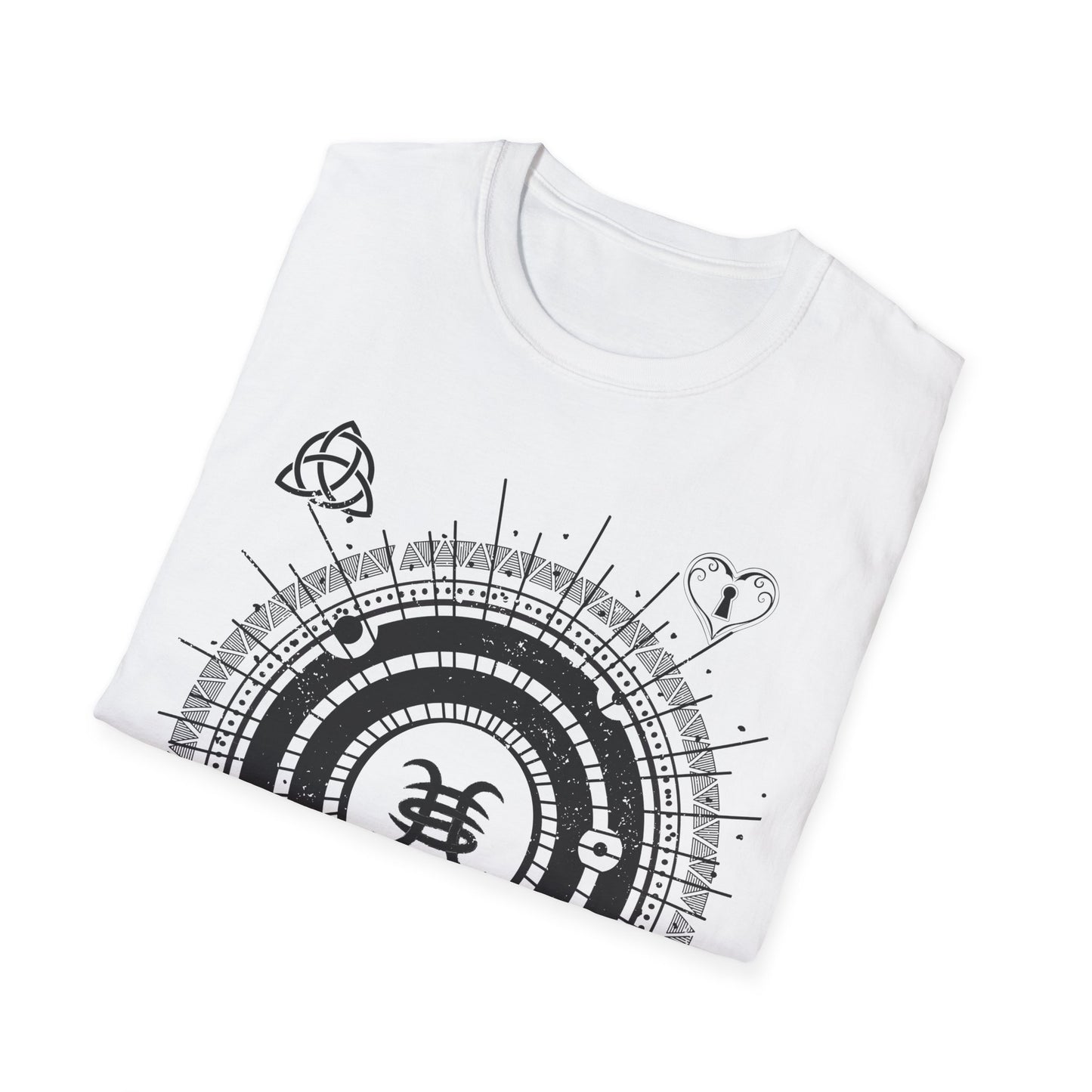 Heroes Del Silencio - Equilibrio - Men's Softstyle T-Shirt - White