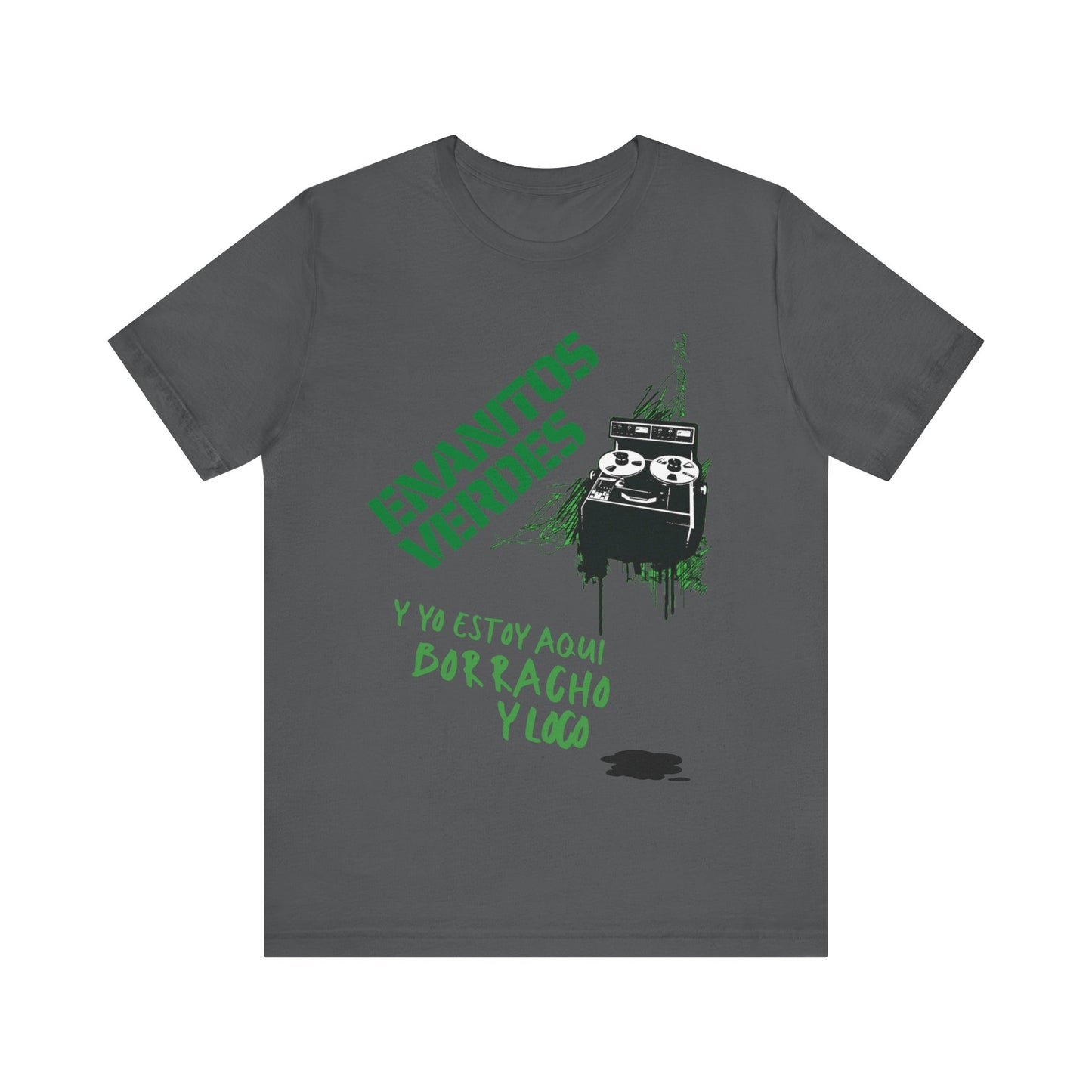 Enanitos Verdes - Borracho y Loco (2) - Men's Jersey Short Sleeve Tee