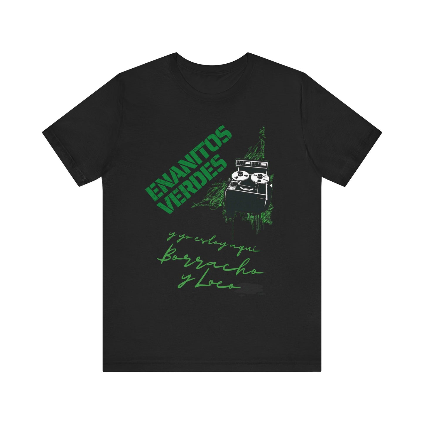 Enanitos Verdes - Borracho y Loco - Men's Jersey Short Sleeve Tee