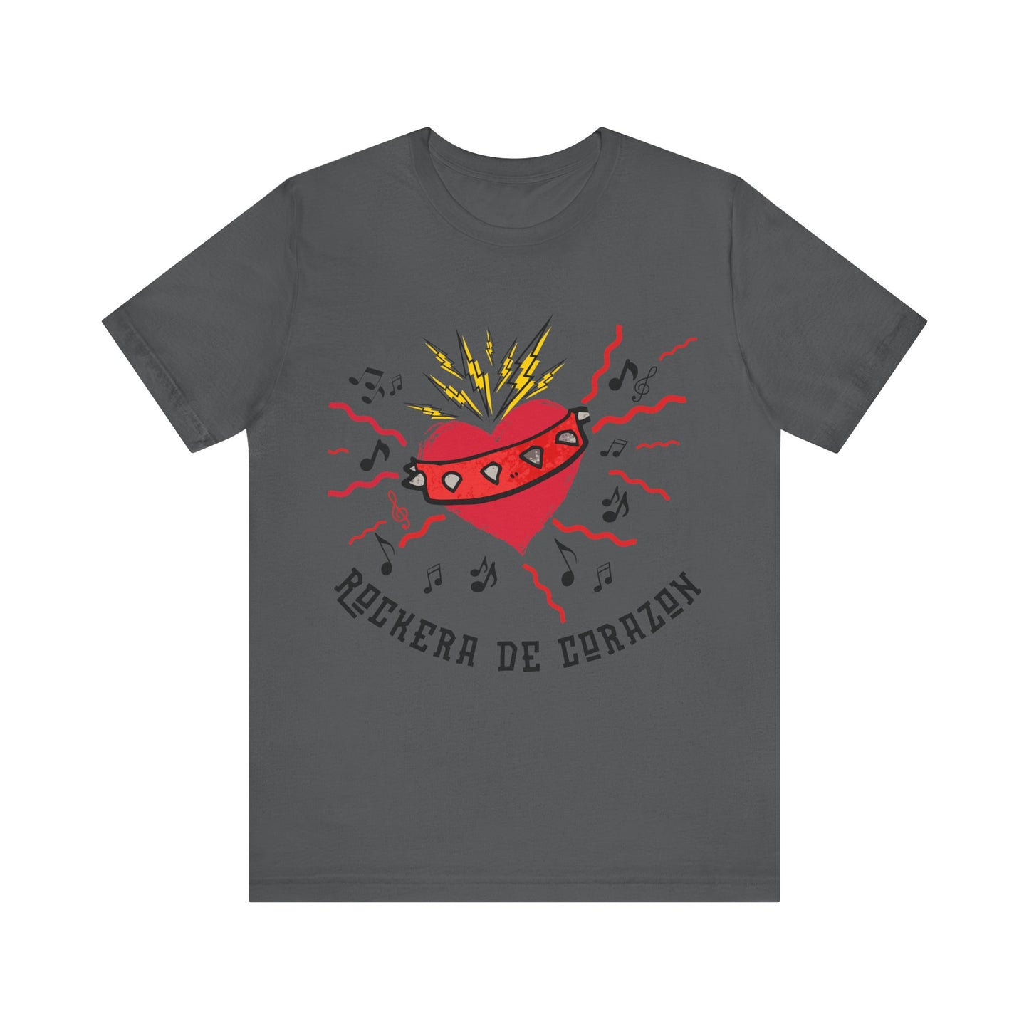 Rockera de Corazon - Women's Unisex Jersey Short Sleeve Tee
