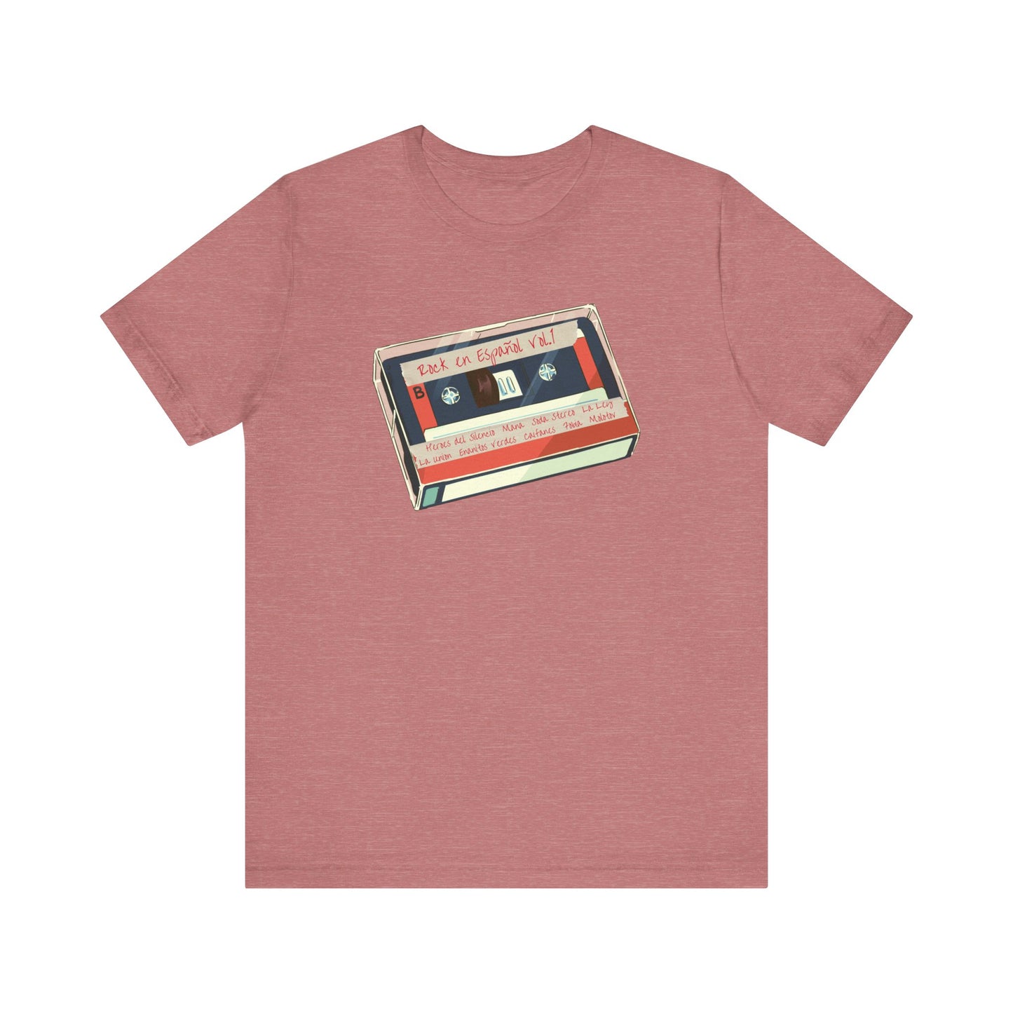 Rock En Español (Fun Colors) - Mens Jersey Short Sleeve Tee