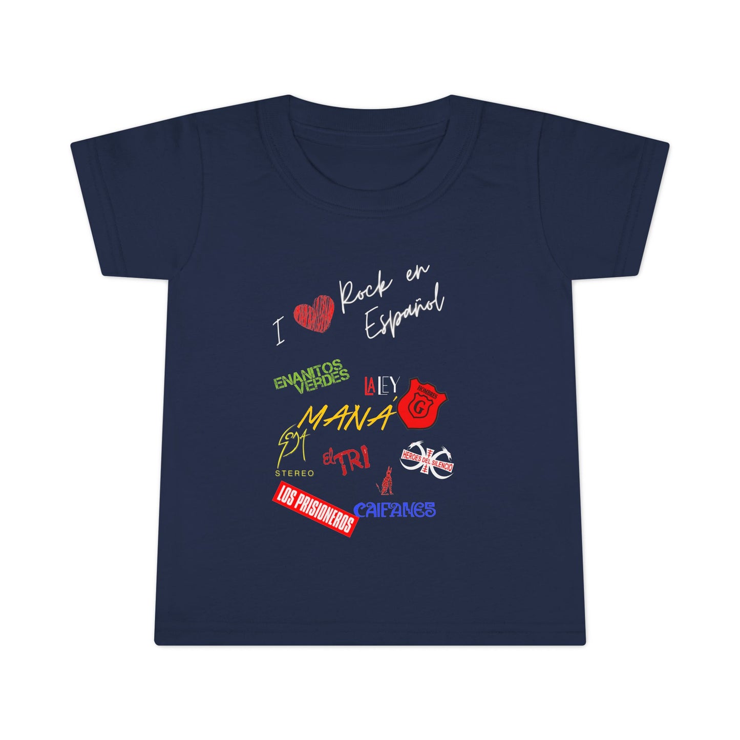 I heart Rock en Español - Toddler T-shirt