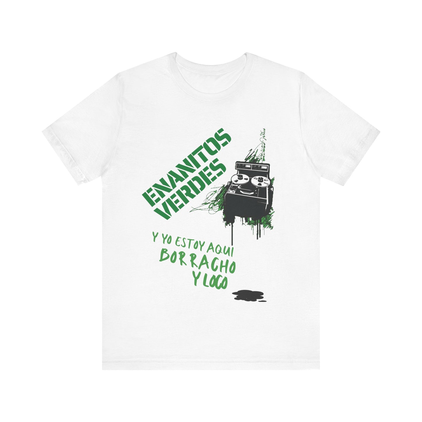 Enanitos Verdes - Borracho y Loco (2) - Men's Jersey Short Sleeve Tee