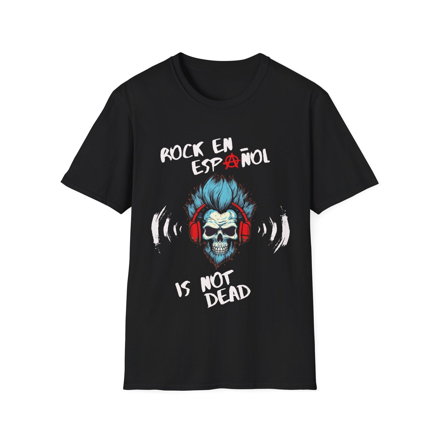 Rock En Espanol is not dead - Mens Softstyle T-Shirt