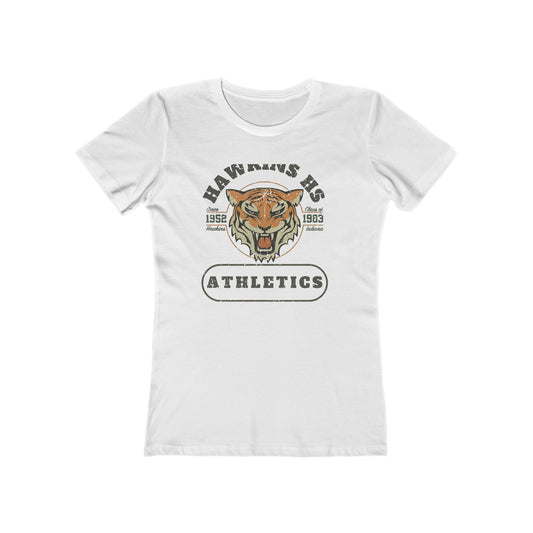 Hawkins HS - Eleven -  Women's Two Side Boyfriend Tee