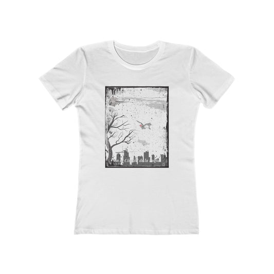 Soda Stereo - En la Ciudad de la Furia - Women's The Boyfriend Tee (Petite Sizes)