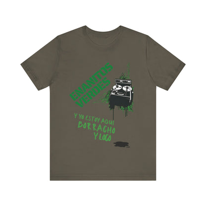 Enanitos Verdes - Borracho y Loco (2) - Men's Jersey Short Sleeve Tee