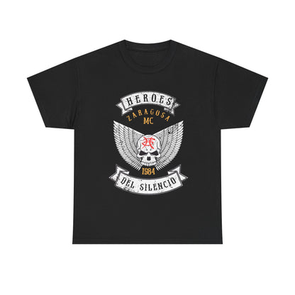 Heroes Del Silencio - Biker Club Wings - Men's (Unisex) Heavy Cotton Tee