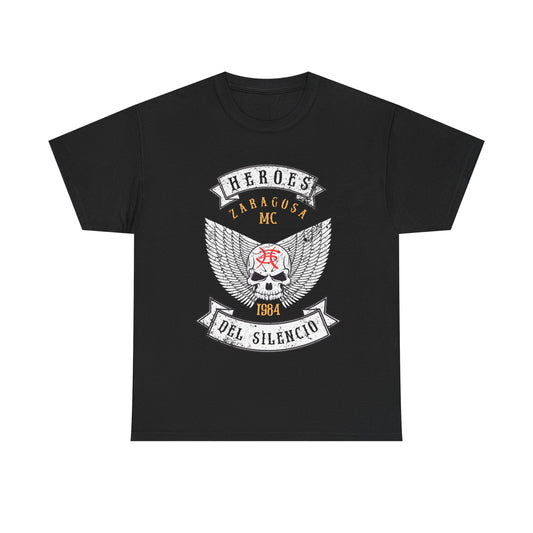Heroes Del Silencio - Biker Club Wings - Men's (Unisex) Heavy Cotton Tee