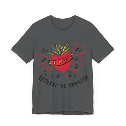 Rockera de Corazon - Women's Unisex Jersey Short Sleeve Tee