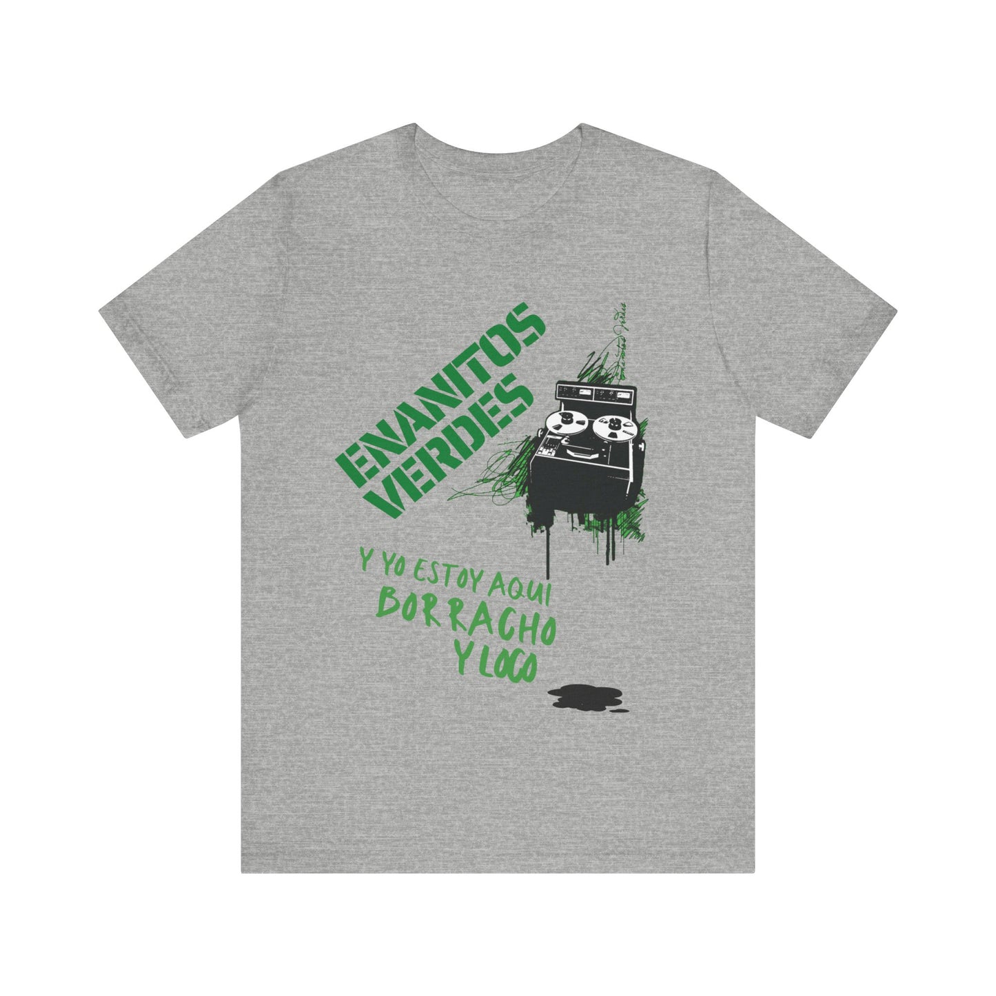 Enanitos Verdes - Borracho y Loco (2) - Men's Jersey Short Sleeve Tee