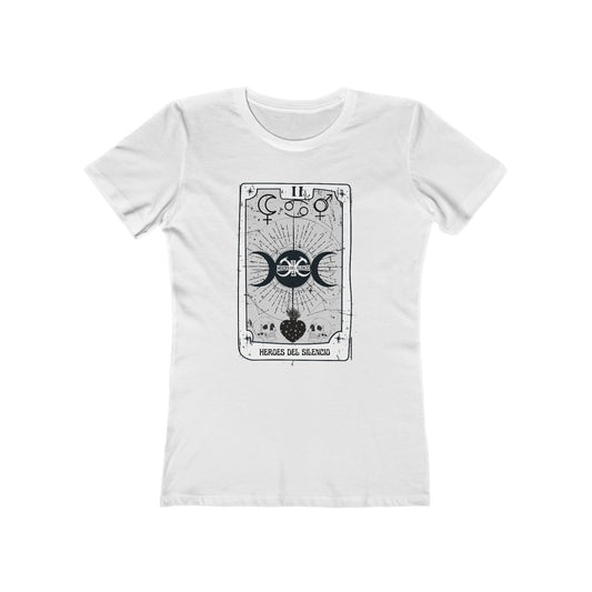 Héroes Del Silencio (La Carta) - Women's The Boyfriend Tee (Petite Size)