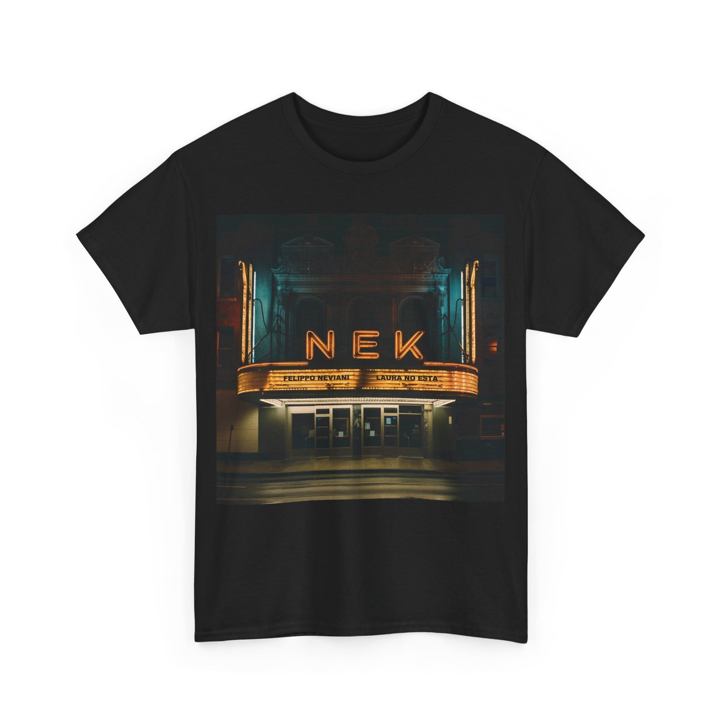 NEK - Laura No Esta - Mens Heavy Cotton Tee