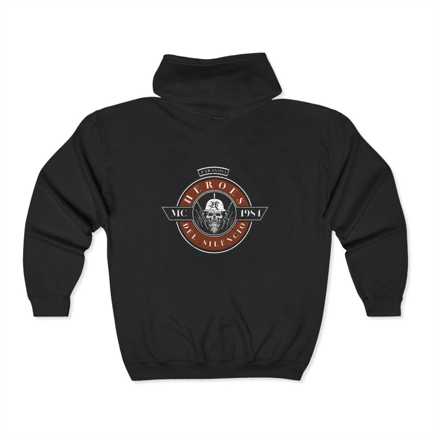 Heroes del Silencio - Biker Club - Men or Women Premium Full Zip Hoodie