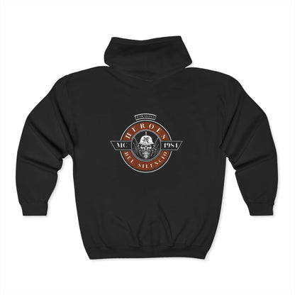 Heroes del Silencio - Biker Club - Men or Women Premium Full Zip Hoodie