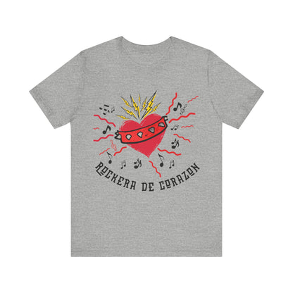 Rockera de Corazon - Women's Unisex Jersey Short Sleeve Tee