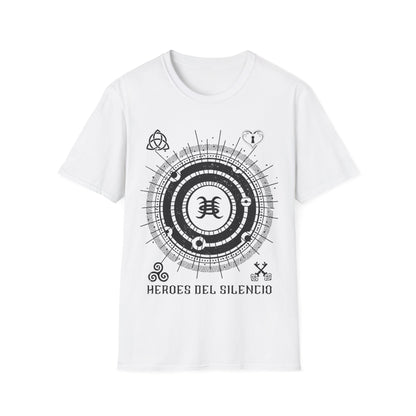 Heroes Del Silencio - Equilibrio - Men's Softstyle T-Shirt - White