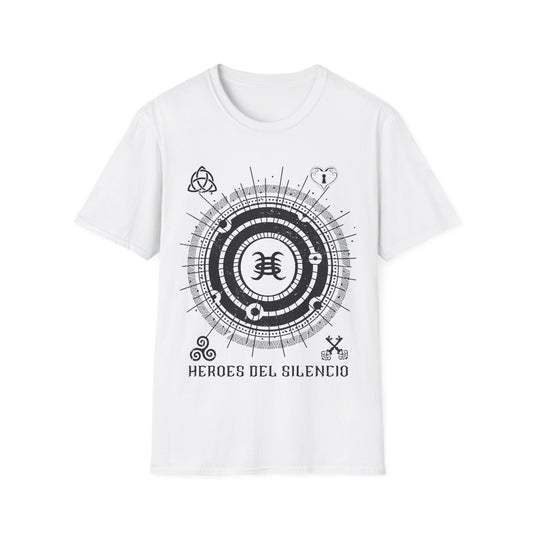Heroes Del Silencio - Equilibrio - Men's Softstyle T-Shirt - White