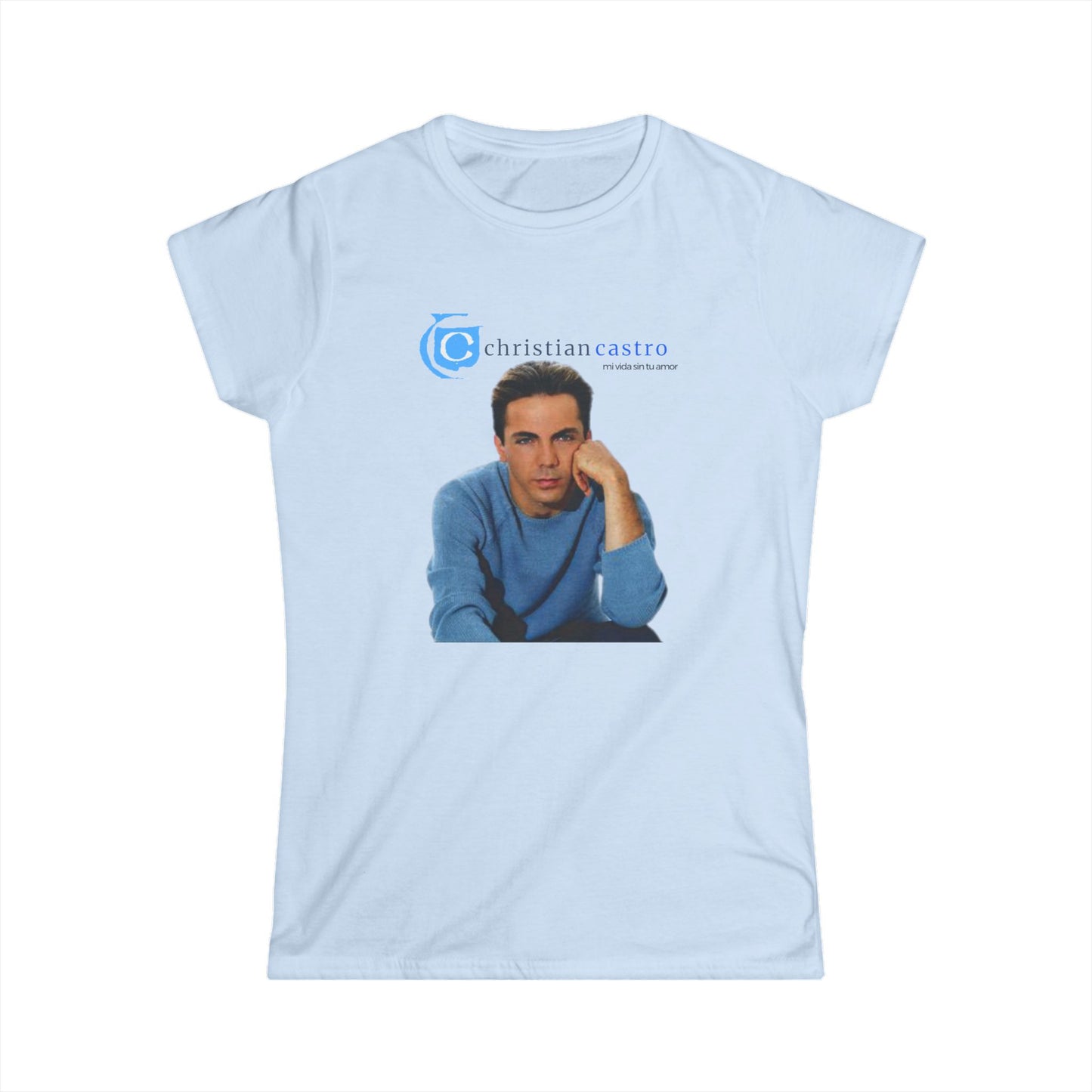 Christian Castro - mi vida sin tu amor - Women's Softstyle Tee