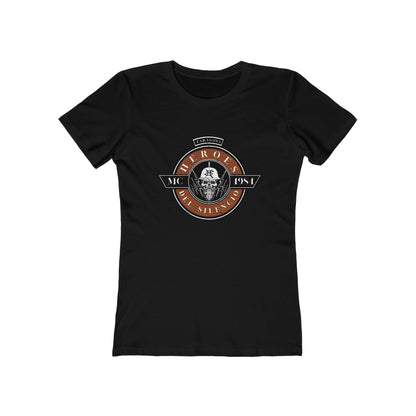 Heroes Del Silencio - Biker Club - Women's The Boyfriend Tee - Black (Petite Size)
